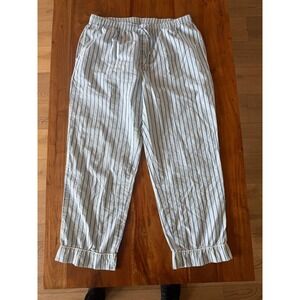 Lands' End Men's Striped Pajama Pants Size L